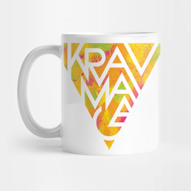 Krav Maga Cool Tough Fitness Design by polliadesign